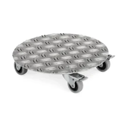 Kübelroller Aluminiumblech