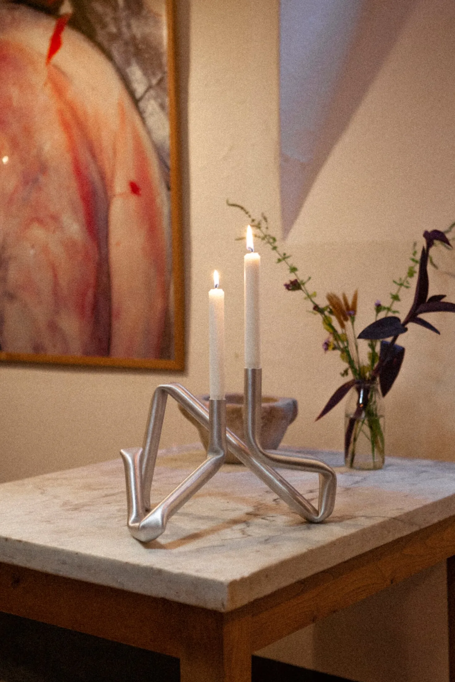Kerzenständer Bucatini
