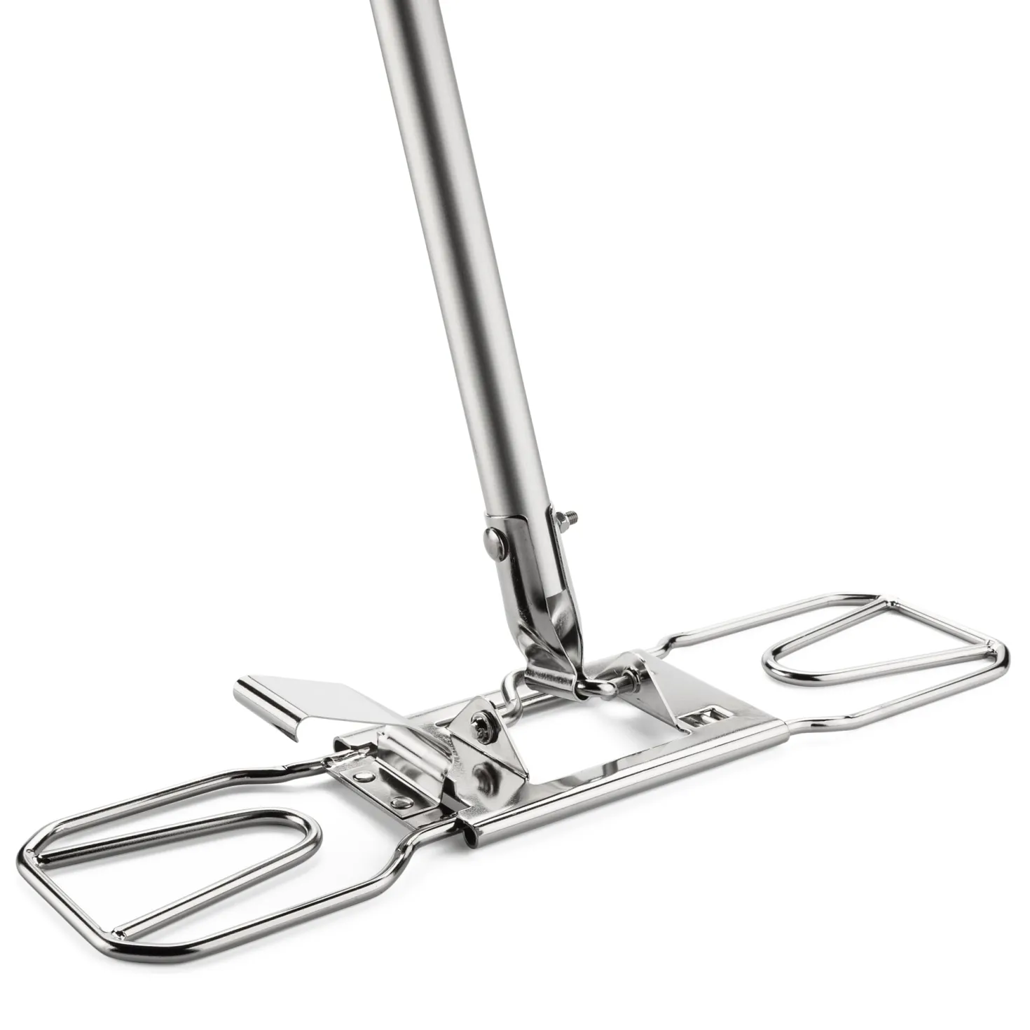 Klapphalter Edelstahl mit Aluminiumstiel