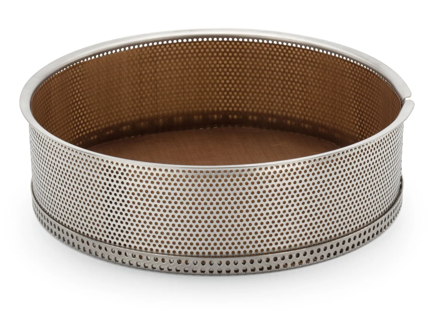 Käsekuchenform Edelstahl perforiert