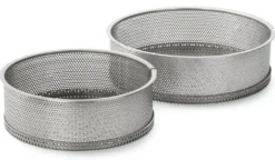 Käsekuchenform Edelstahl perforiert