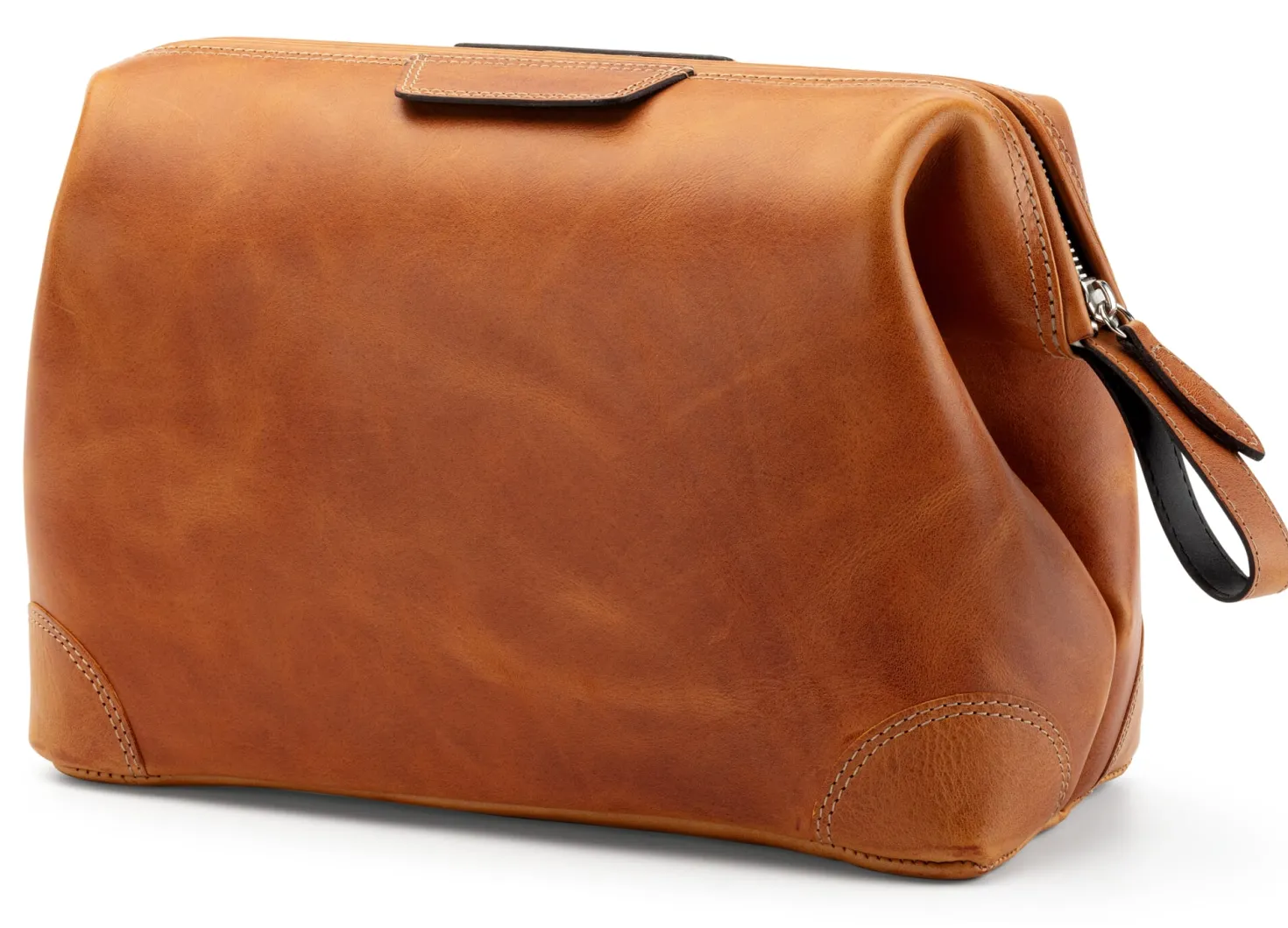 Kulturtasche Stierleder