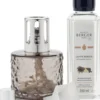 Lampe Berger Set strukturiertes Glas