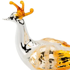 Lauschaer Glas Pfau traditionell