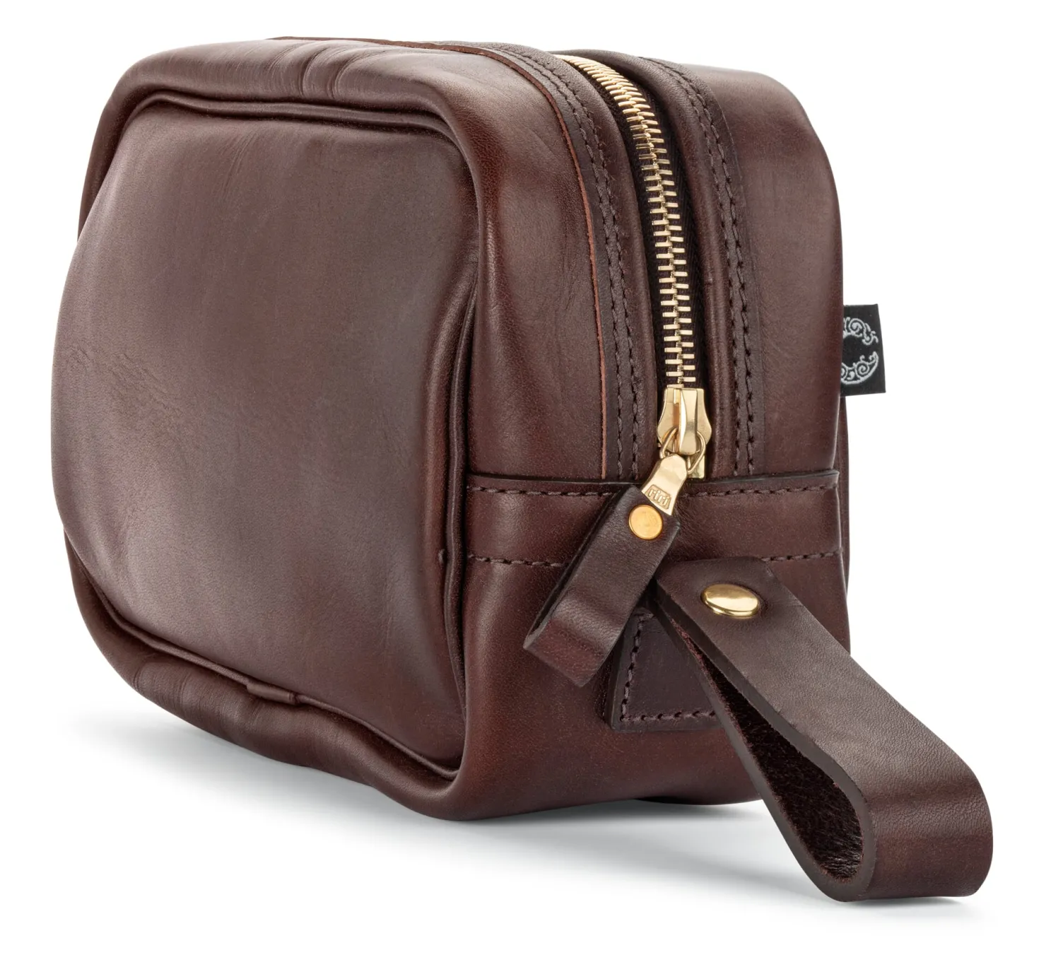 Leder-Washbag
