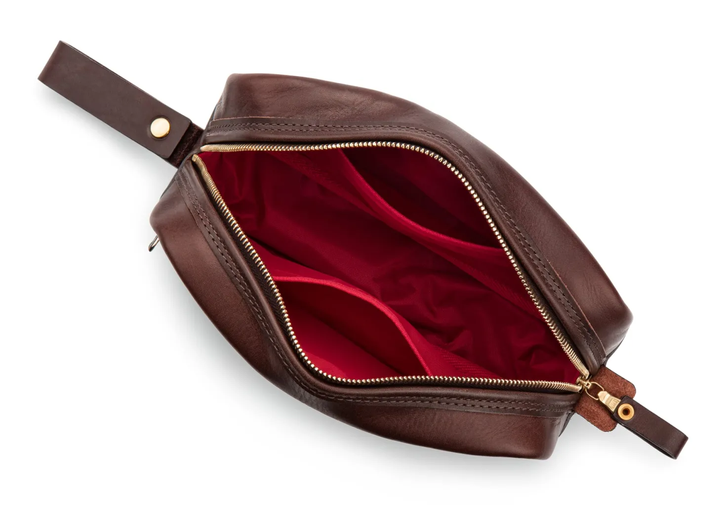 Leder-Washbag