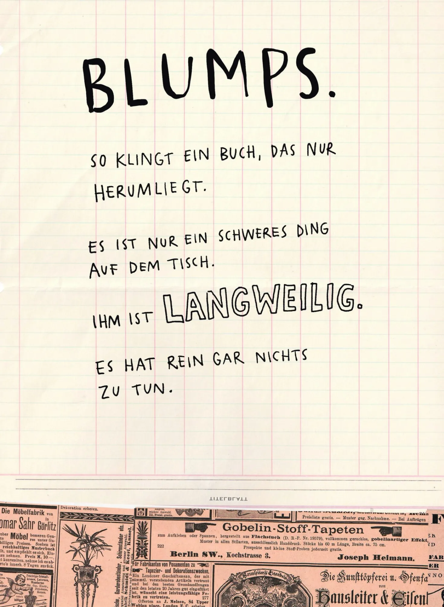 Mach dieses Bilderbuch fertig