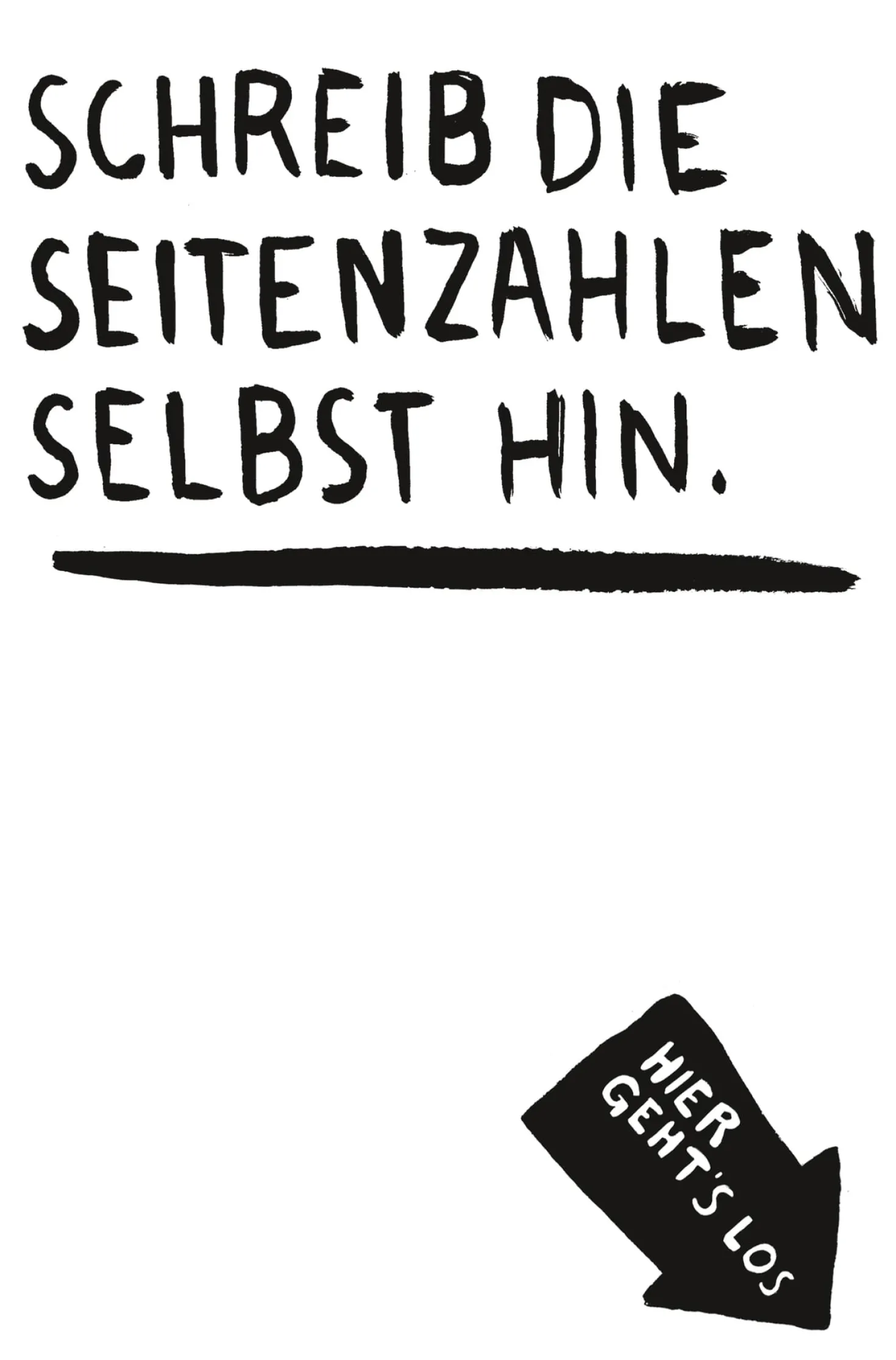 Mach dieses Buch fertig