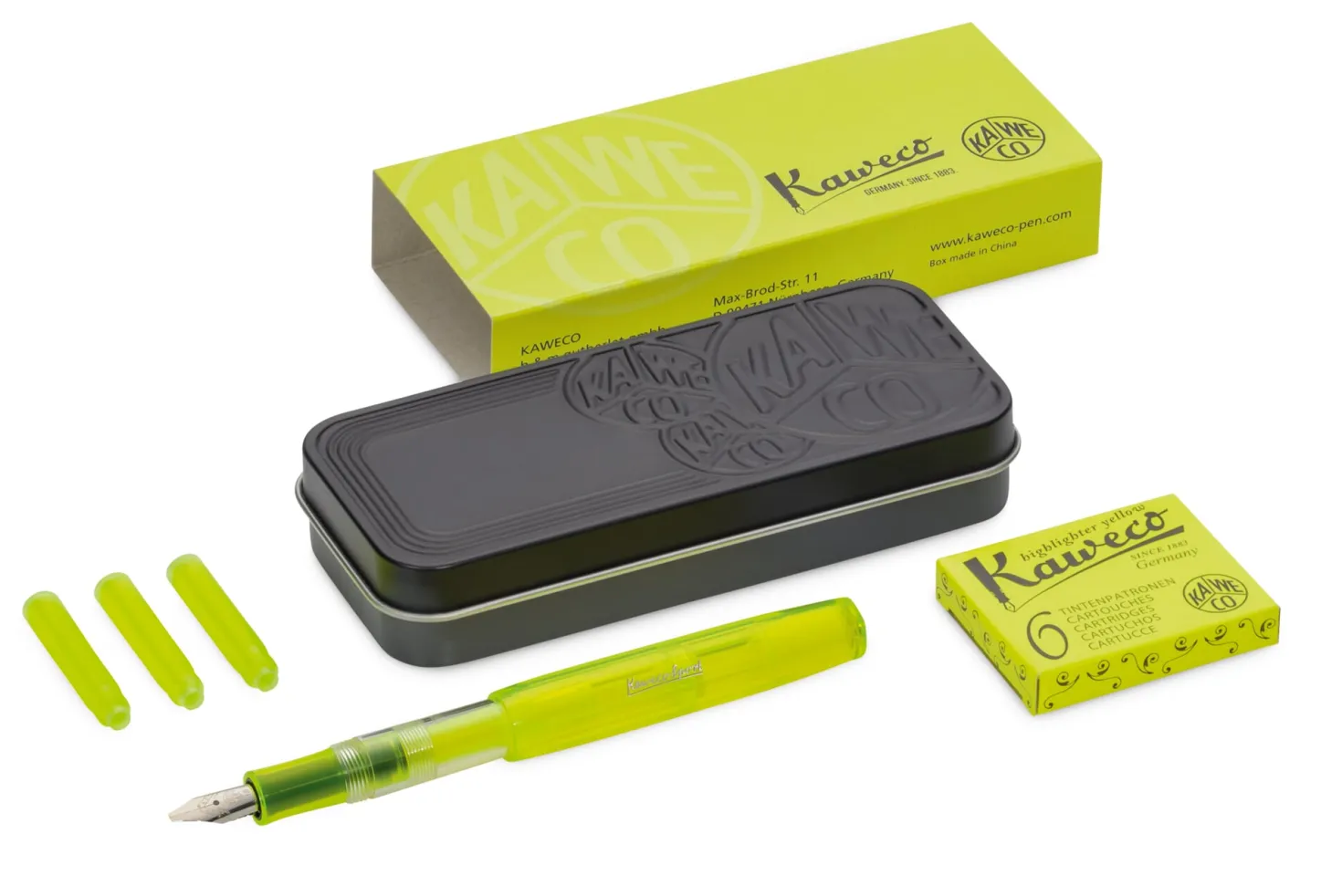 Marker Kaweco Neongelb