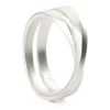 Möbius-Ring Silber