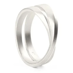 Möbius-Ring Silber