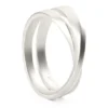 Möbius-Ring Silber