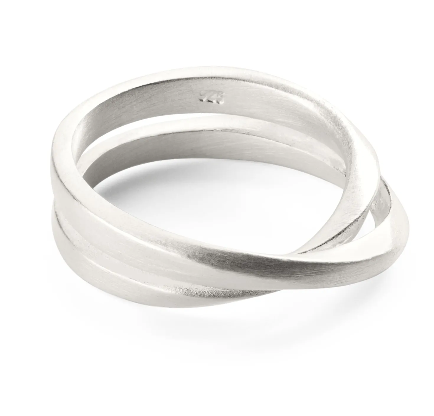 Möbius-Ring Silber