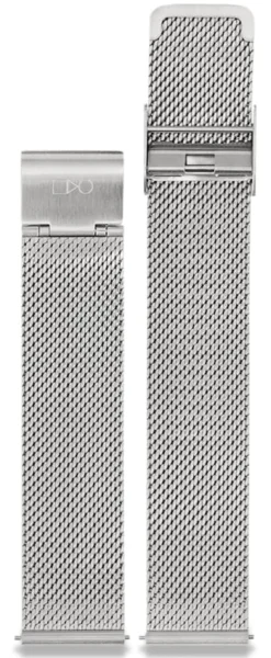 Milanaise-Armband Edelstahl 18 mm