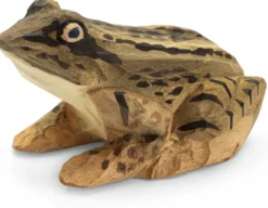 Moorfrosch Lindenholz handgeschnitzt