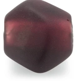 Muranoglas Wechselschließe zu Strick-Collier, Aubergine