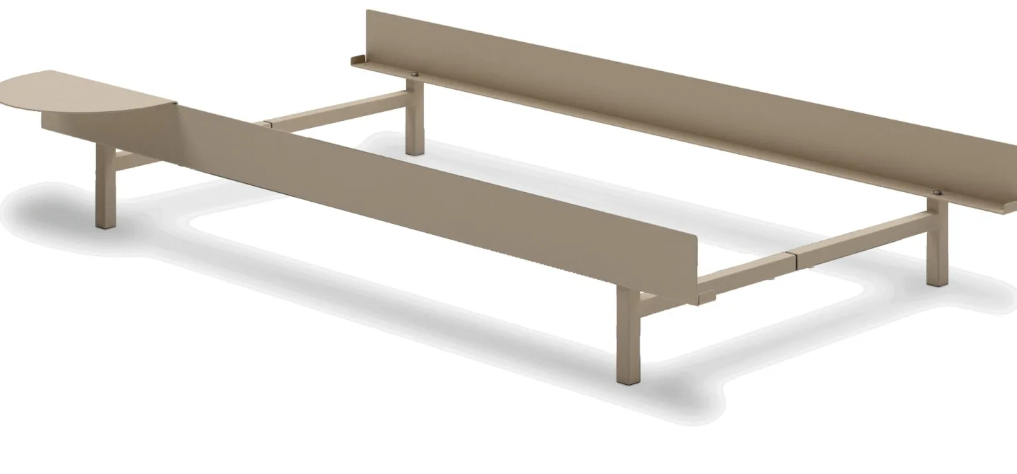 Nachttisch zu Bett 90–180