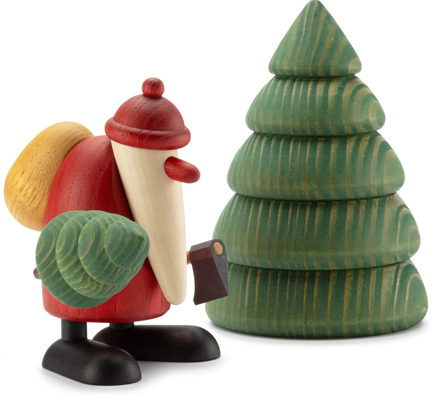 Nikolaus mit Baum