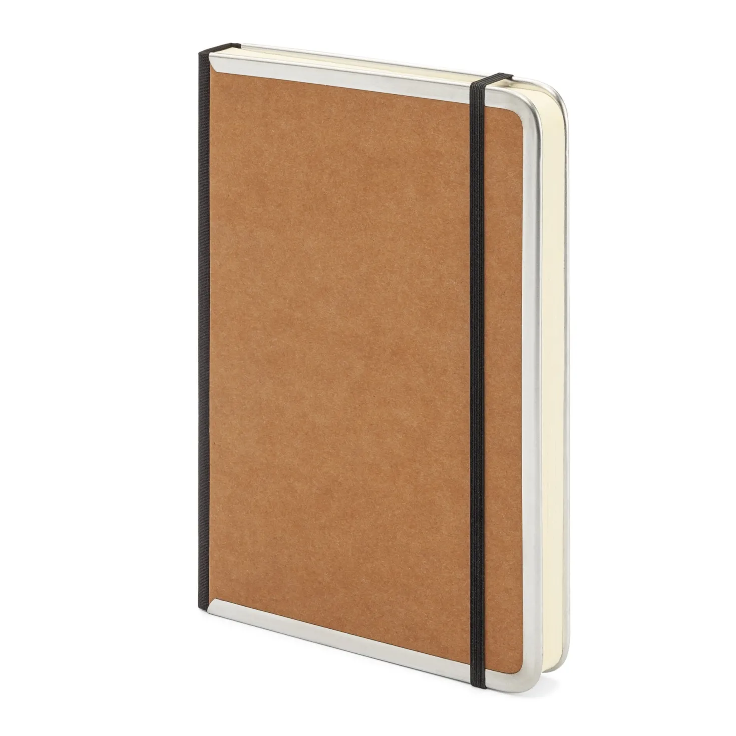 Notizbuch Metallkante A5