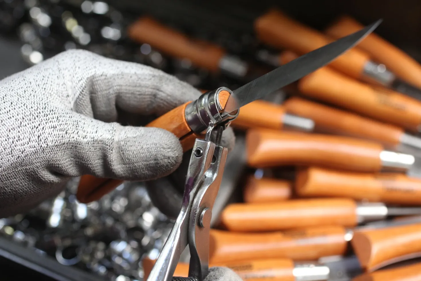 Opinel rostfrei Eichenholzgriff