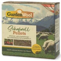 Organischer Dünger Schafwolle Pellets