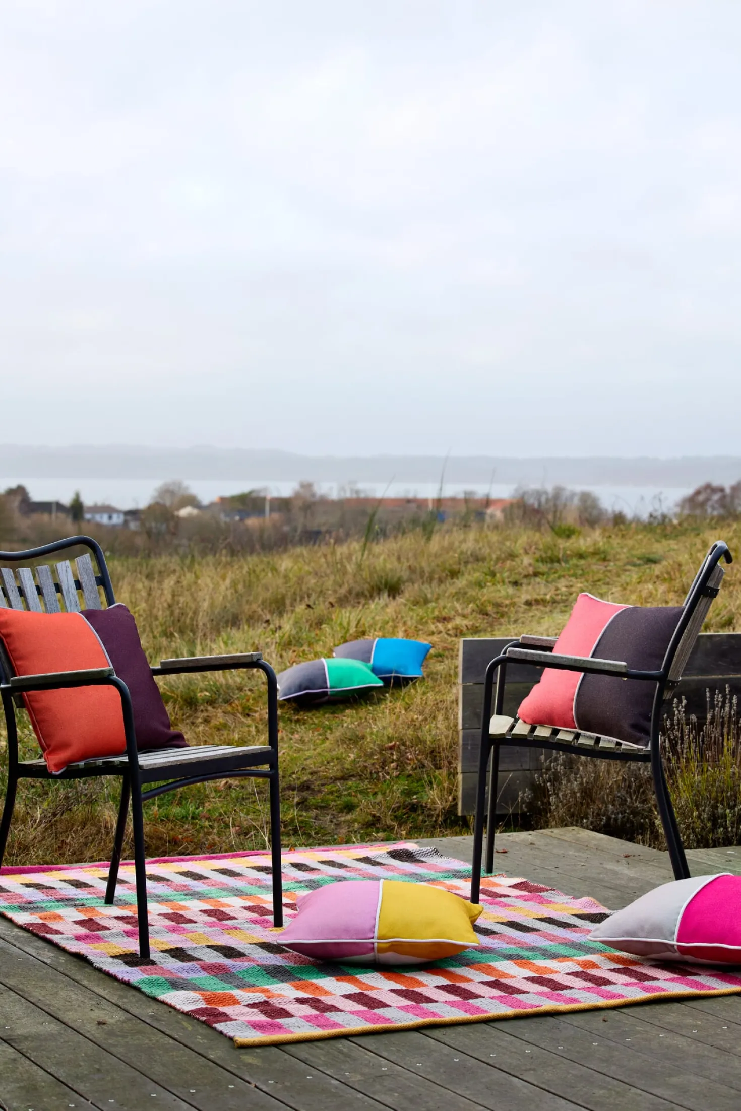 Outdoor-Indoor-Teppich Multicolor