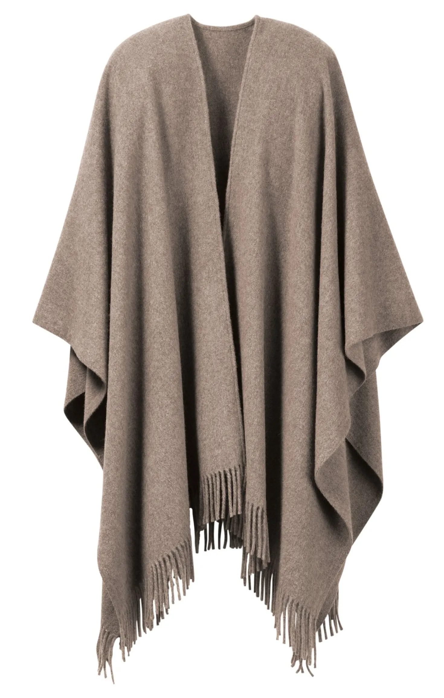 Poncho Lammwolle