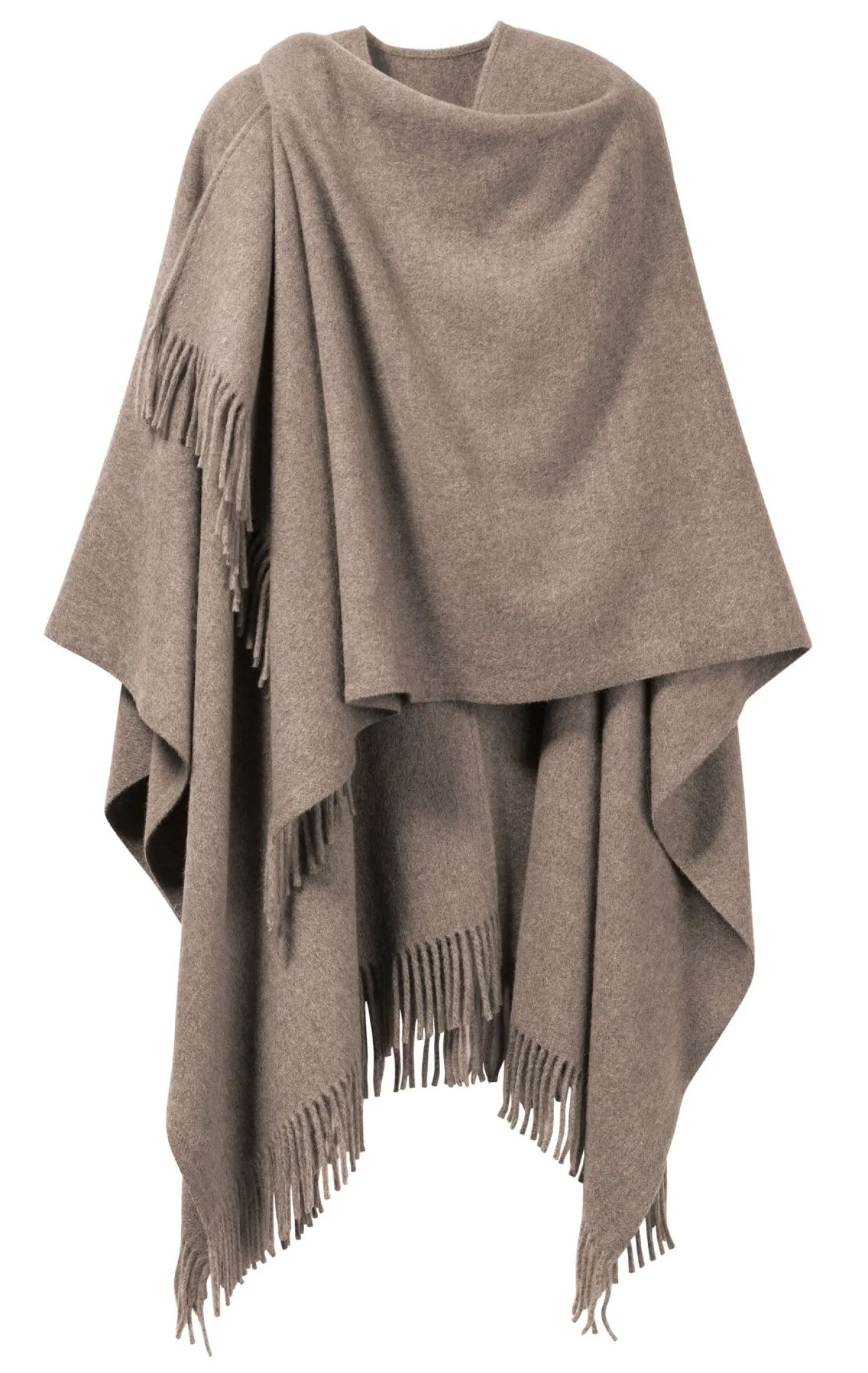 Poncho Lammwolle