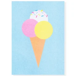 Postkarten-Set Riso Eis