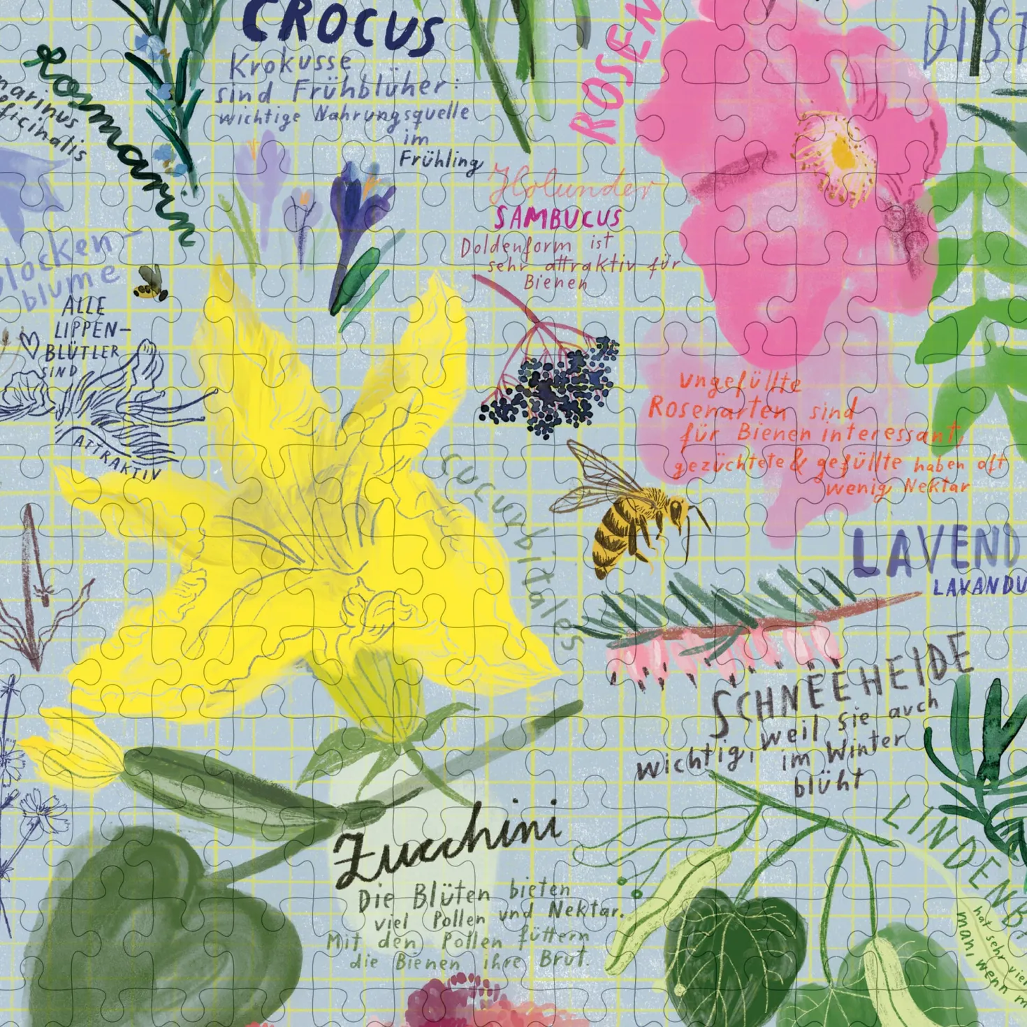 Puzzle Bee Friends