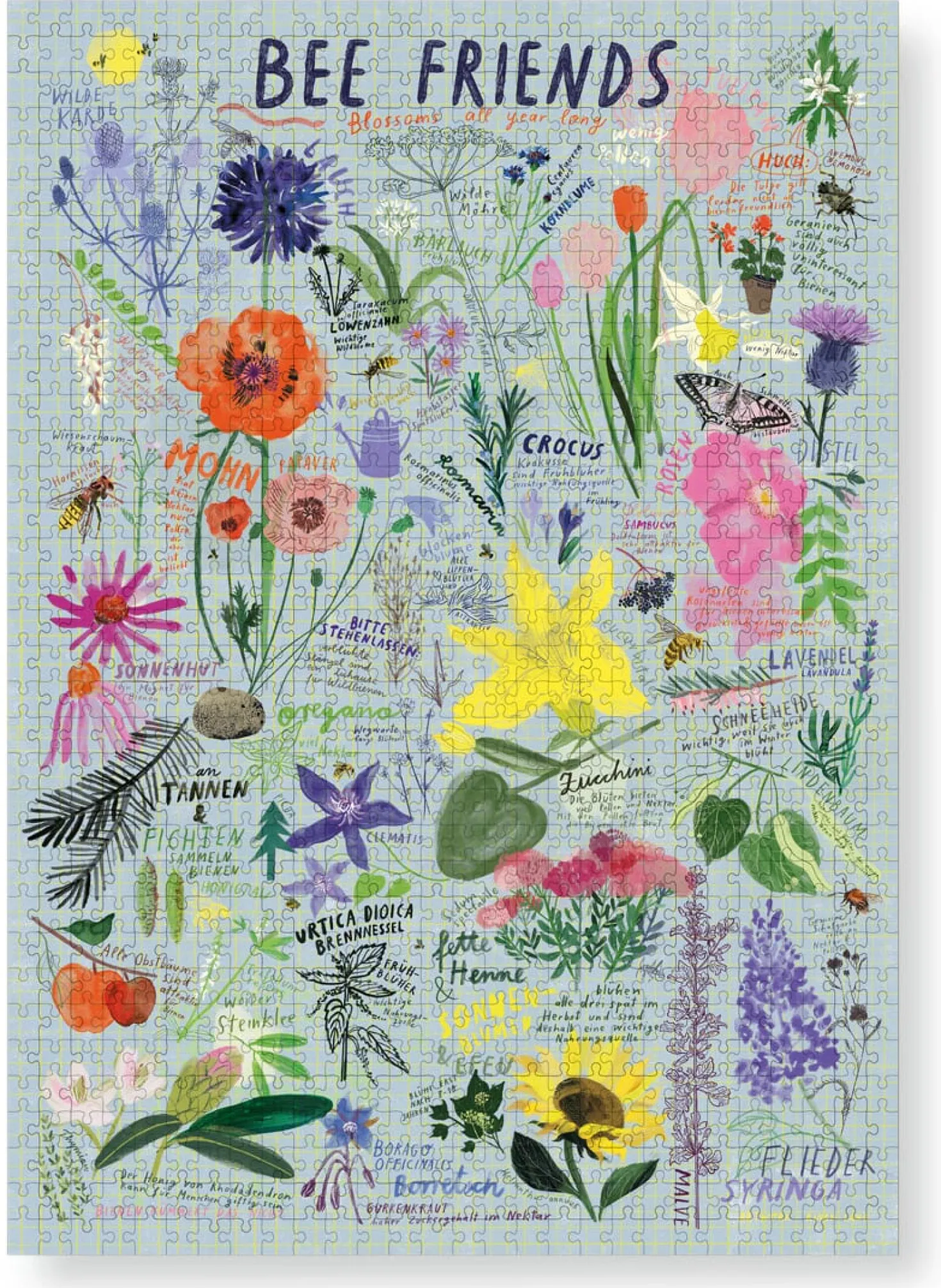 Puzzle Bee Friends