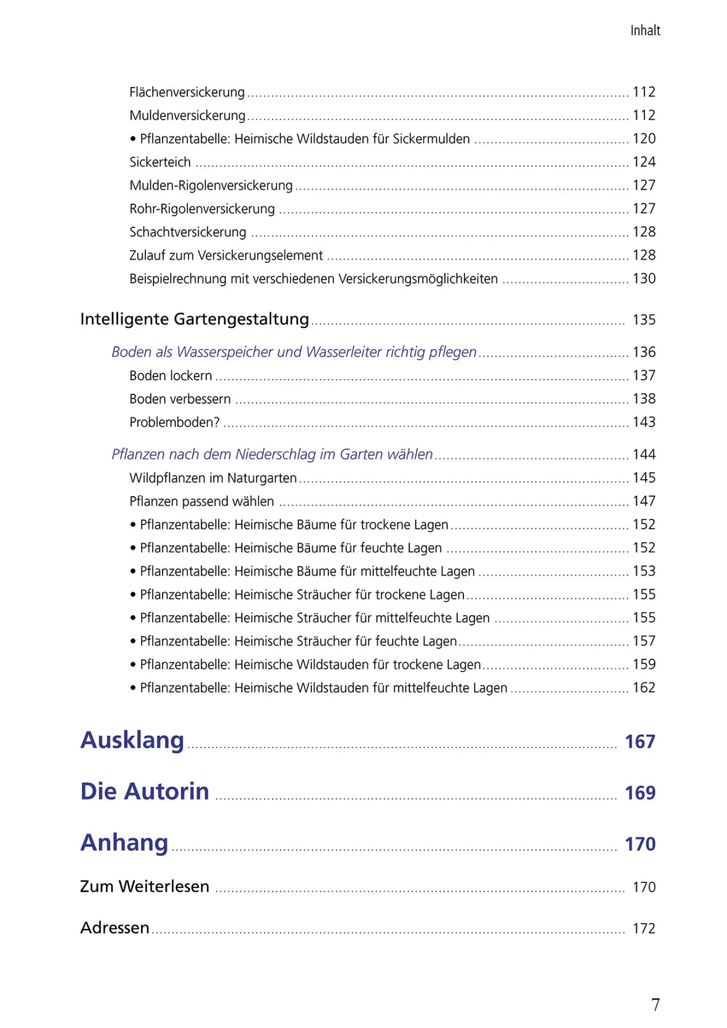 Regenwasser nutzen