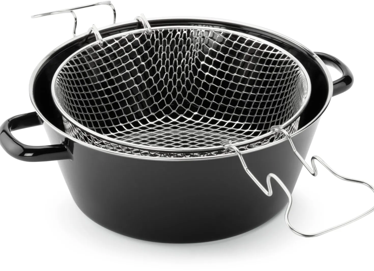 Riess Frittiertopf Emaille