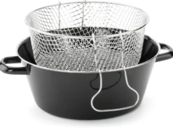 Riess Frittiertopf Emaille