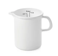 Riess Messbecher Emaille