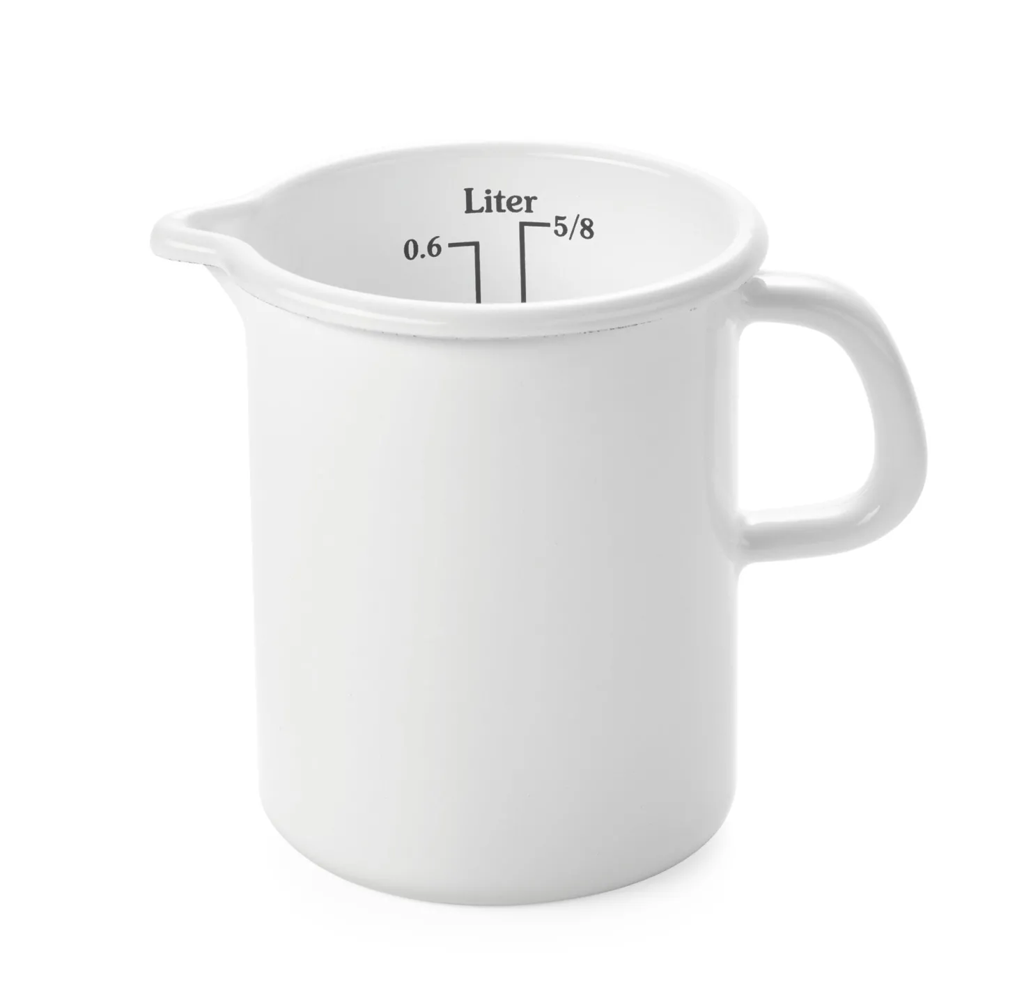 Riess Messbecher Emaille