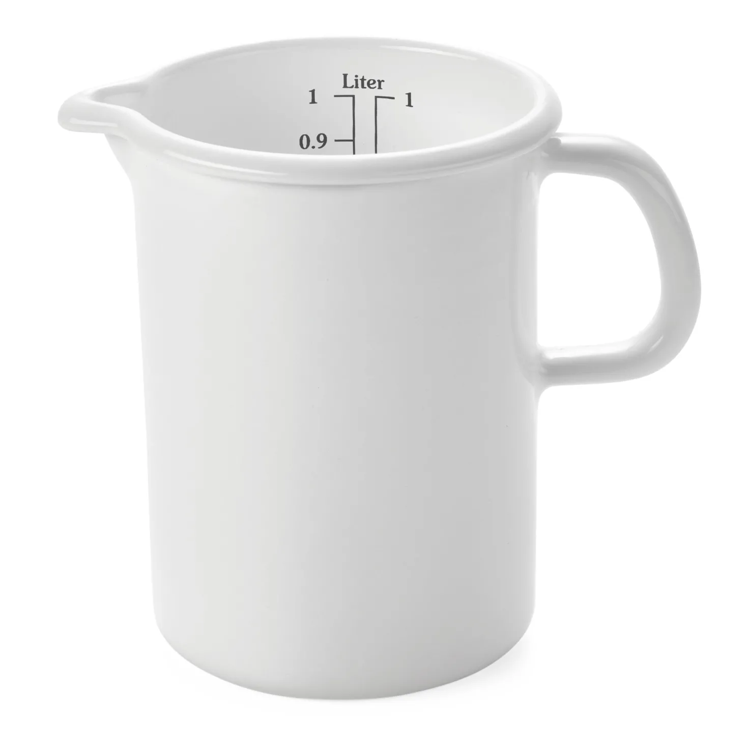 Riess Messbecher Emaille