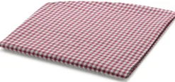 Runde Tischdecke rot-weiß kariert