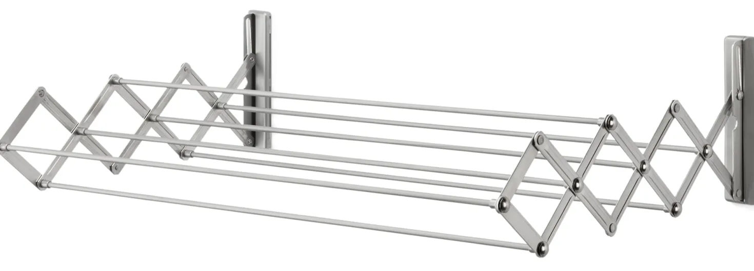 Scherenwäschetrockner Aluminium