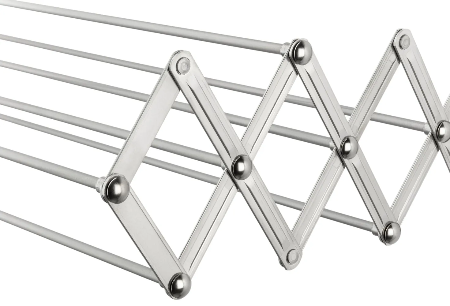Scherenwäschetrockner Aluminium