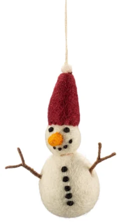 Schneemann Filz
