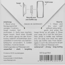 Seifenhalter recycelte Fischernetze