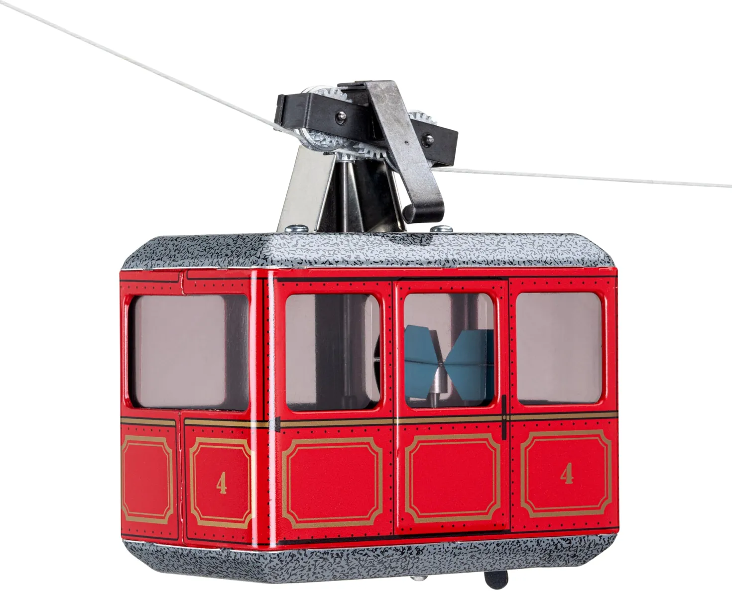 Seilbahn Stahlblech