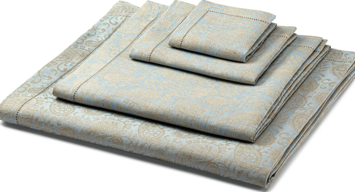 Serviette Jacquard Leinen