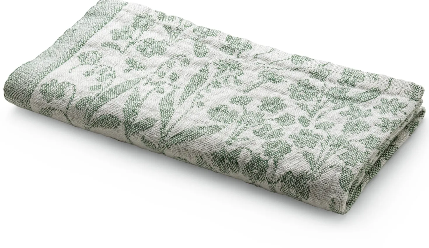 Serviette Leinen floral