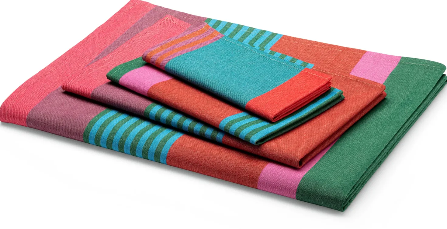 Serviette Streifen (2 Stück)