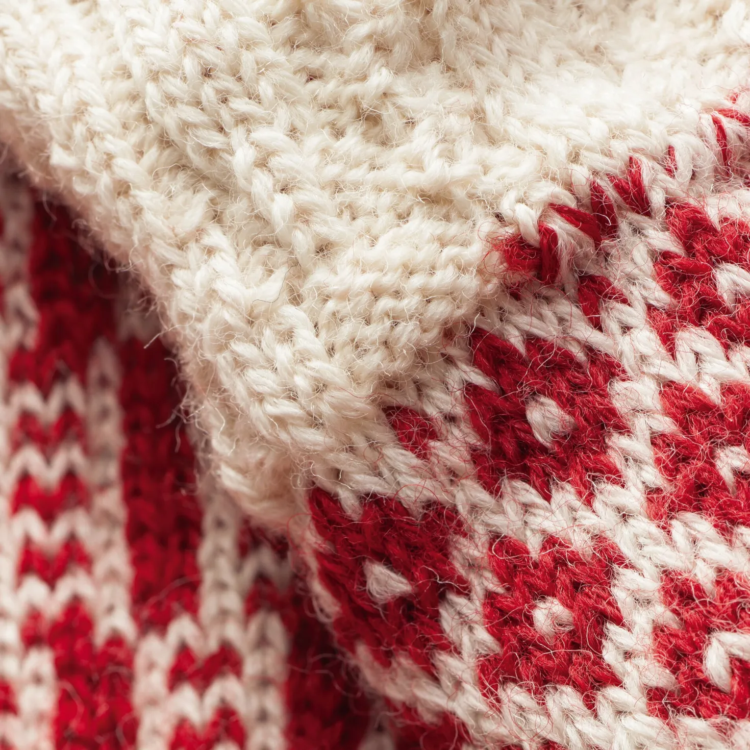 Socke Jacquard lang