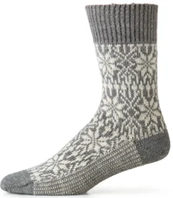 Socke Jacquard Schurwolle