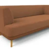 Sofa Linnea Schurwolle und Leder