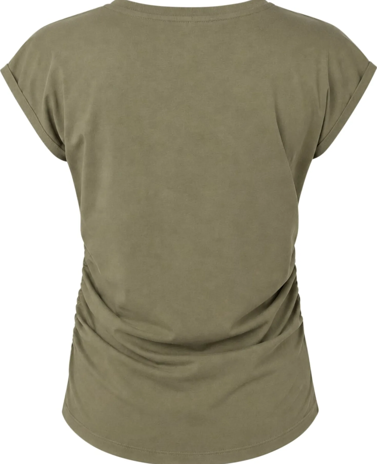 Sport-Shirt mit seitlicher Raffung